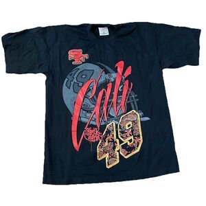 Y2K San Francisco 49ers Street Certified Cali 49 men's XL t-shirt